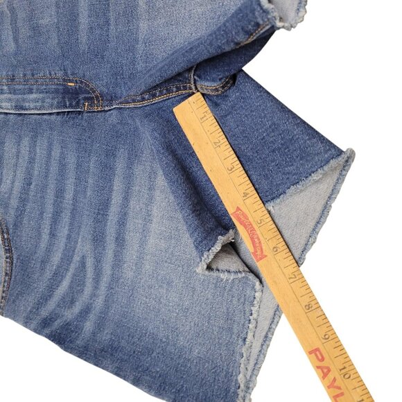 Denizen From‎ Levi's Vintage High-Rise 5" Inseam Jean Shorts Size 14 / 32 Blue - Picture 9 of 13